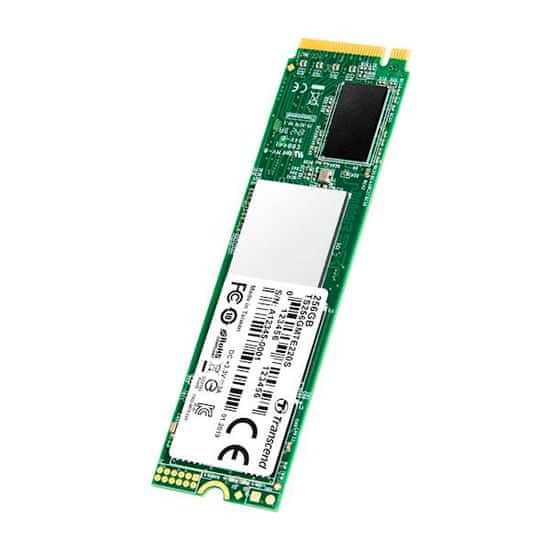 Transcend SSD 220S 256GB M.2 PCIe NVMe, 3500/2800 MB/s, 3D TLC