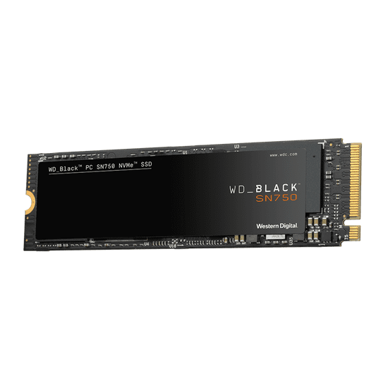 Western Digital SSD disk BLACK SN750 1TB, M.2 NVMe x4