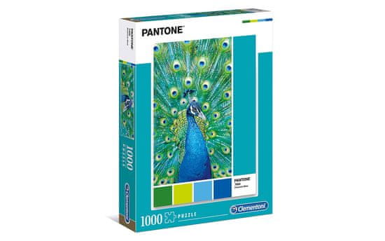 Clementoni slagalica HQC Collection - Pantone - Peacock, plava, 39495