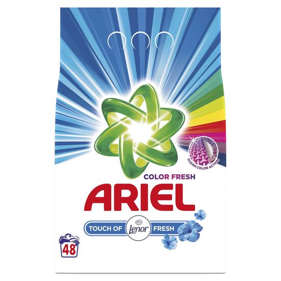 Ariel prašak za pranje Touch of Lenor, za 48 pranja, 3,6 kg