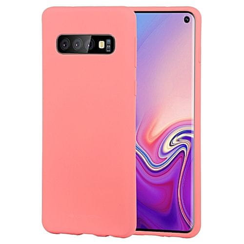 Goospery silikonski etui za Samsung Galaxy S10 PlusG975, ružičasti