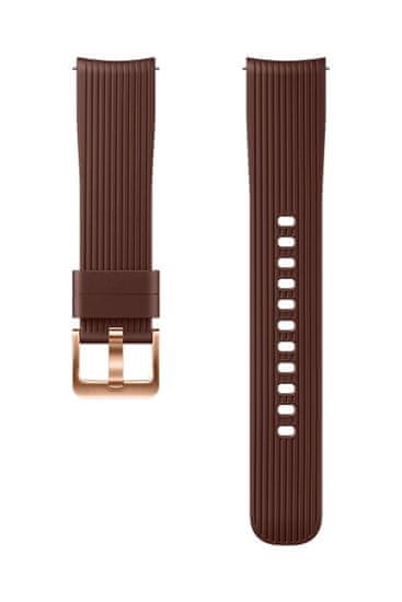 Samsung silikonski remen Galaxy Watch 42 mm, smeđi