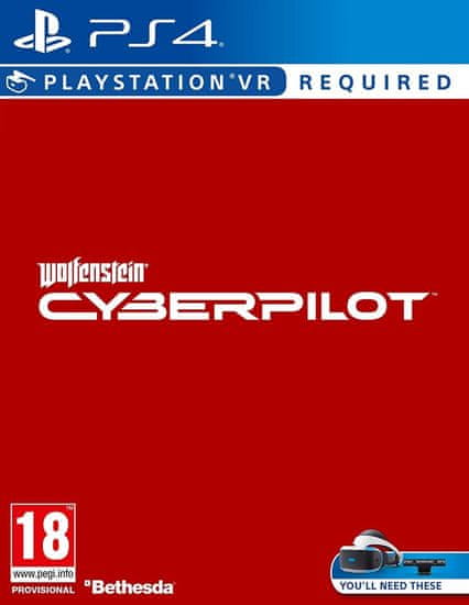 Bethesda Softworks igra Wolfenstein: Cyberpilot VR (PS4)