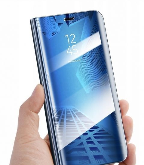 Clear View maska za Samsung Galaxy J6 2018 J600 - plava