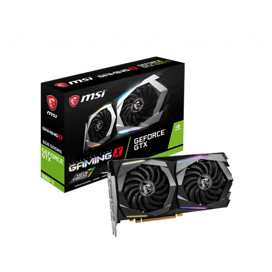 MSI grafička kartica GeForce GTX 1660 Ti GAMING X 6G, 6GB GDDR6, PCI-E 3.0