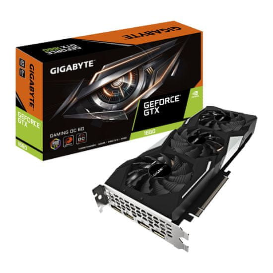 Gigabyte grafička kartica GeForce GTX 1660 GAMING OC 6G, 6GB GDDR5, PCI-E 3.0