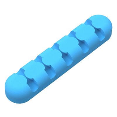 Orico samoljepljivi držač kabela CBS5-BL, silikon, plavi