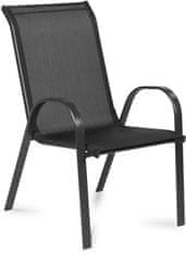 Fieldmann komplet vrtnog namještaja Ella 6 sa suncobranom, bež