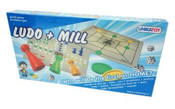 Unikatoy igra Čovječe ne ljuti se + mlin