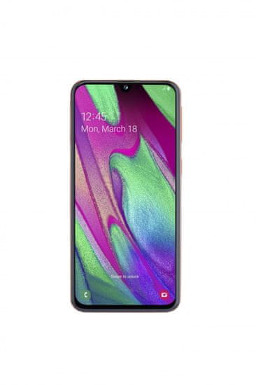 Samsung mobilni telefon Galaxy A40, koraljna