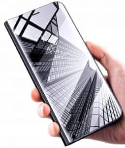 Onasi Clear View za Huawei P30, crna