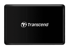 Transcend čitač kartica RDF8, USB 3.1/3.0, micro USB v USB Type A, crni