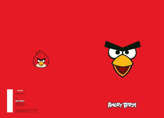 Angry Birds kolaž papir A4, 20 listova, 17706