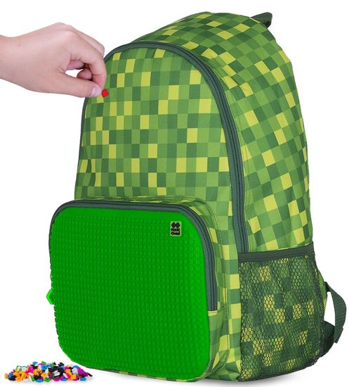Pixie Crew kreativni ruksak Minecraft, zelene kocke