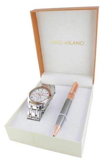 Gino Milano komplet ženske ručne ure s olovkom MWF16-093