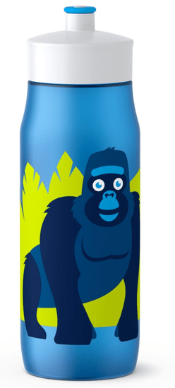 Tefal bidon SQUEEZE K3201412, plavi s majmunima, 0,6 L