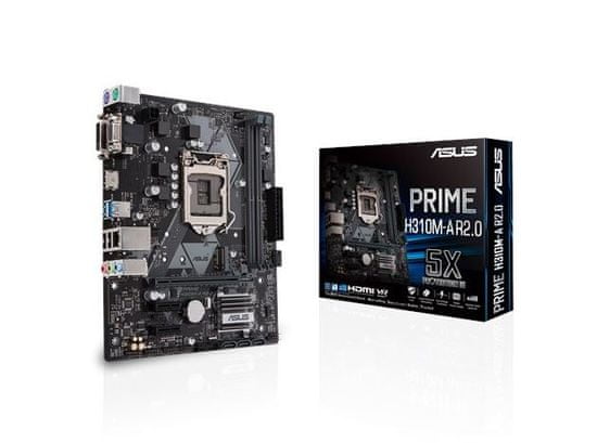 ASUS matična ploča PRIME H310M-A R2.0, LGA 1151, DDR4, mATX