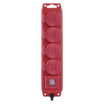 EMOS P14231 produžni kabel 4 utičnice, 3 m, s prekidačem, 1,5 mm2