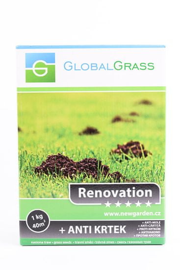 Global Grass mješavina za travu protiv krtica, 1 kg