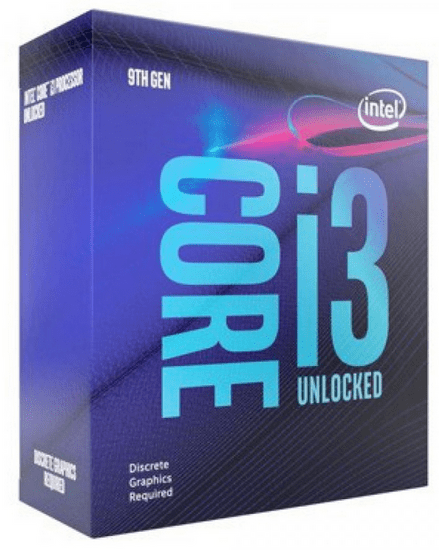 Intel procesor Core i3 9350KF BOX, Coffee Lake