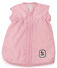 Bayer Chic vreća za spavanje za dojenčad/lutke, sivo-roza sa zvijezdama