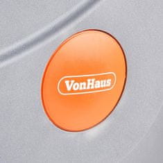 VonHaus zidni nosač za cijev od 30m, auto Roll-Up + mlaznica s 8 funkcija