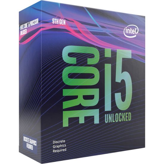 Intel procesor Core i5 9600KF BOX, Coffee Lake