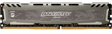 Crucial radna memorija (RAM) Ballistix Sport LT 8GB, DDR4, 3000MT/s, DIMM, CL15 (BLS8G4D30AESBK)