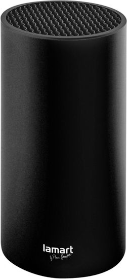 Lamart LT2081 stalak za noževe, 22,5 cm, crn