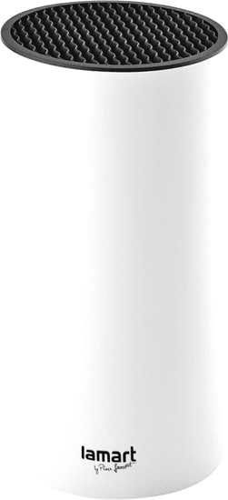 Lamart LT2082 stalak za noževe, 22,5 cm, bijel