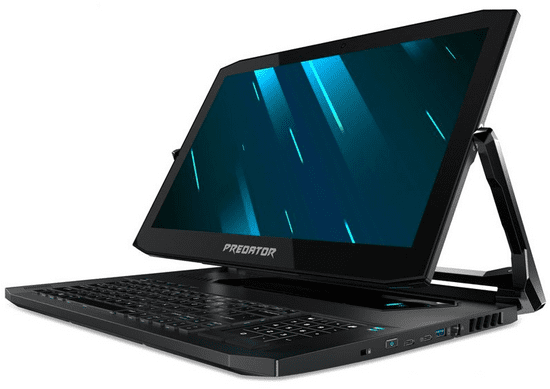 Acer laptop Predator PT917-71-77FE i7-8750H/32GB/2x512GB/RTX2080/17,3UHD/W10H, črn (NH.Q4VEX.003)
