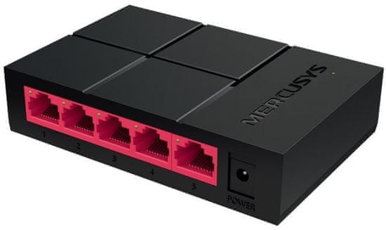 Mercusys MS105G, 5-port, Gigabit mrežni prekidač