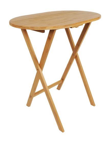 TimeLife sklopivi stol za kuhinju od bambusa, 60 x 41 x 66 cm