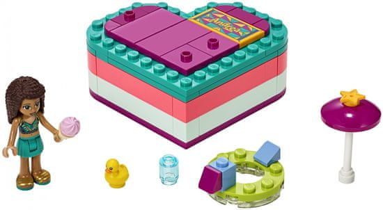 LEGO Friends 41384 Andrea i ljetna kutija u obliku srca
