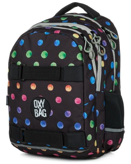 Oxybag anatomski ruksak OXY One Dots colors, višebojni