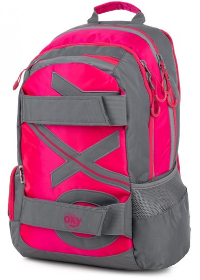Oxybag anatomski ruksak OXY SPORT Neon Line Pink, roza