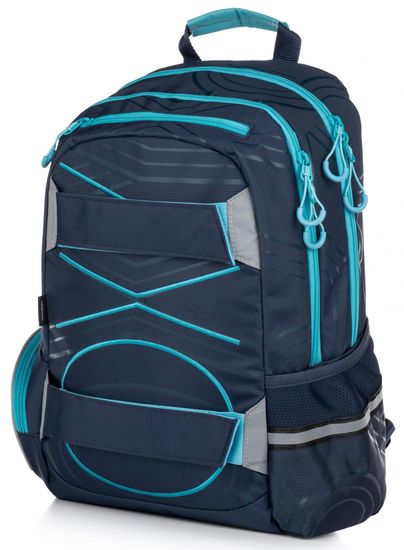 Oxybag anatomski ruksak OXY SPORT Pastel Line Blue, plava