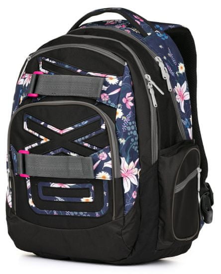Oxybag ruksak OXY Style Flowers, cvjetni motiv