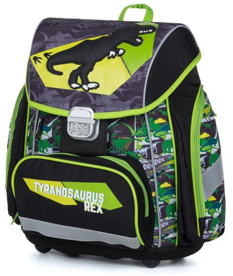 Oxybag Anatomski školski ruksak Premium T-rex 2019