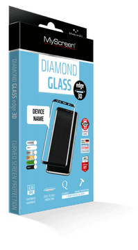 Screenprotector Diamond Glass Edge 3D zaštitno kaljeno staklo za Huawei P30 Pro, crno