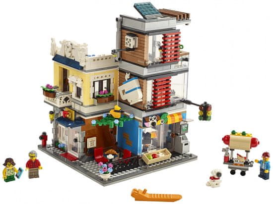 LEGO Creator 31097 Pet shop s kafićem