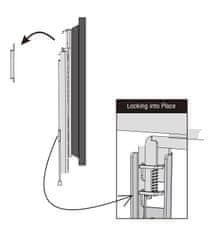 Omega zidni nosač za TV OUTV400SF, 58,42 (23") - 152,4 cm (60"), Ultra Slim