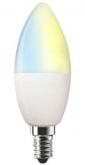 Swisstone SH320, WiFi barevná žárovka E14, 350 lm, 4,5 W