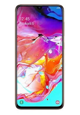 Samsung mobilni telefon Galaxy A70 coral, koraljni