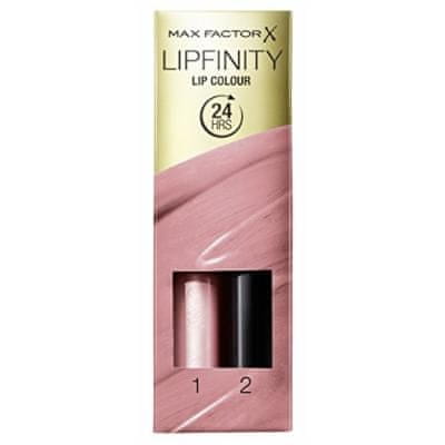 Max Factor Long-lasting lipstick with Lipfinity balsam, nijansa 210 – Endlessly Mesmerising, 2.3 ml + 1.9 ml
