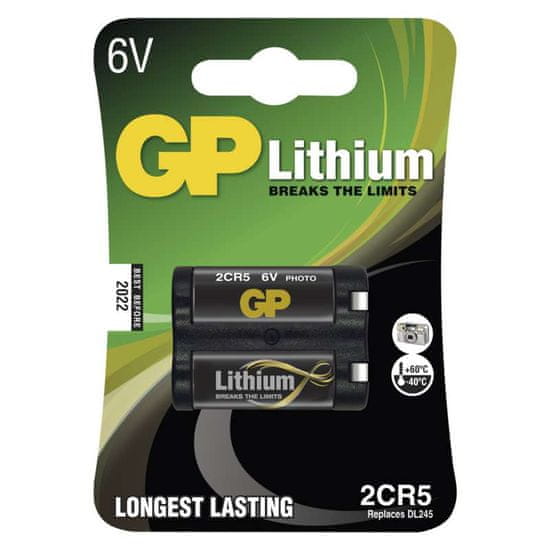 GP Baterija Photo Lithium 2CR5