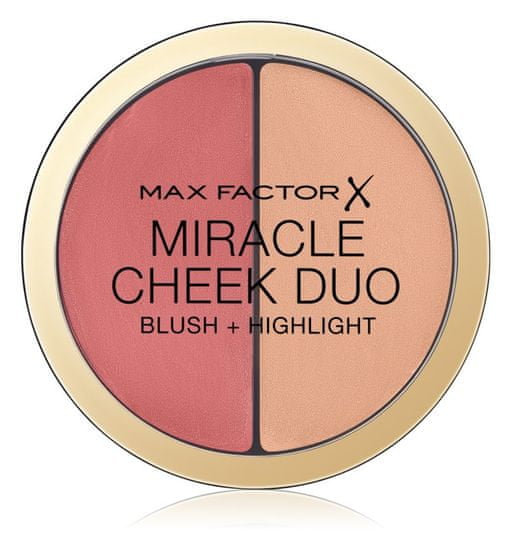 Max Factor rumenilo Miracle Cheek Duo, 20 Brown Peach & Champagne