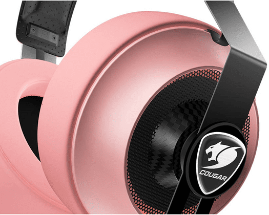 Gaming slušalice Phontum Essential, ružičaste