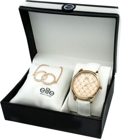 Elite Models komplet ženskog ručnog sata i narukvice E54432G