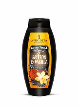 Afrodita gel za tuširanje Saffron & Vanilla